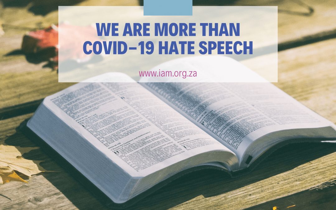 We are more than COVID-19 hate speech