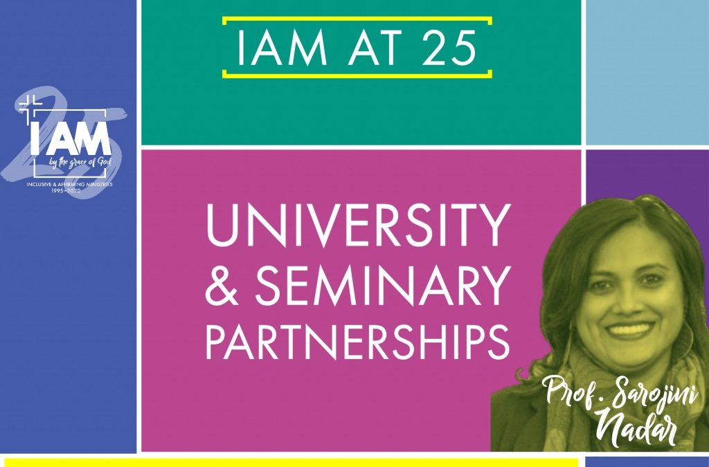 IAM at 25: Learning institutions reflect on their work with IAM (Professor Sarojini Nadar)
